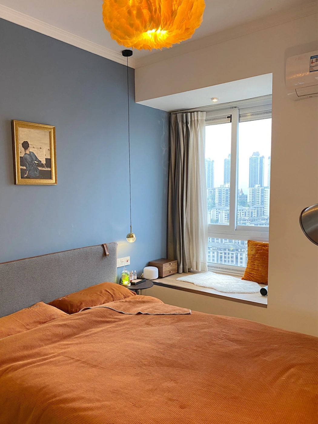 Легкое вафельное одеяло из вельвета (Карамельный) картинка