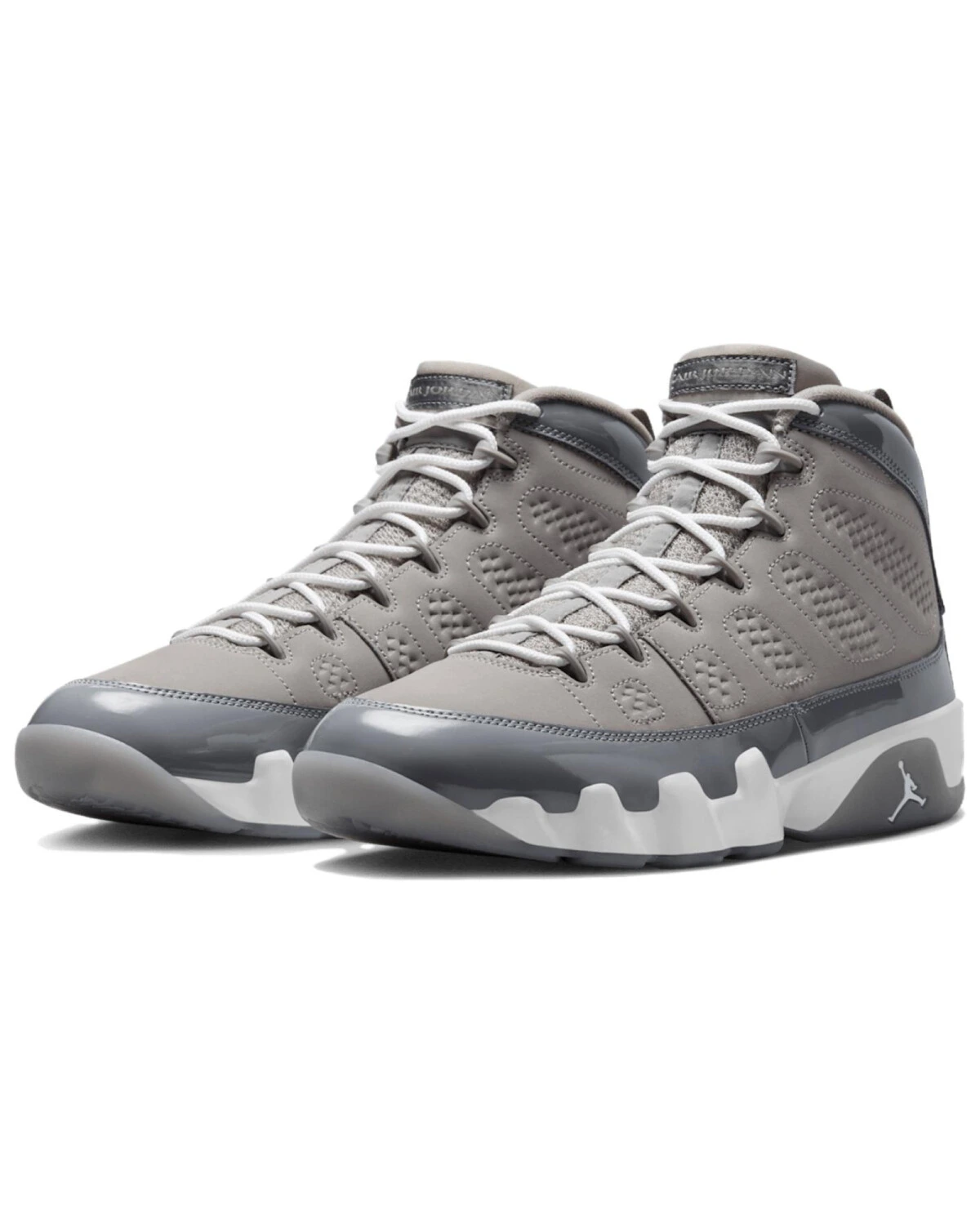 Jordan Air Jordan 9 унисекс кроссовки серые с амортизацией и антискользящей подошвой картинка