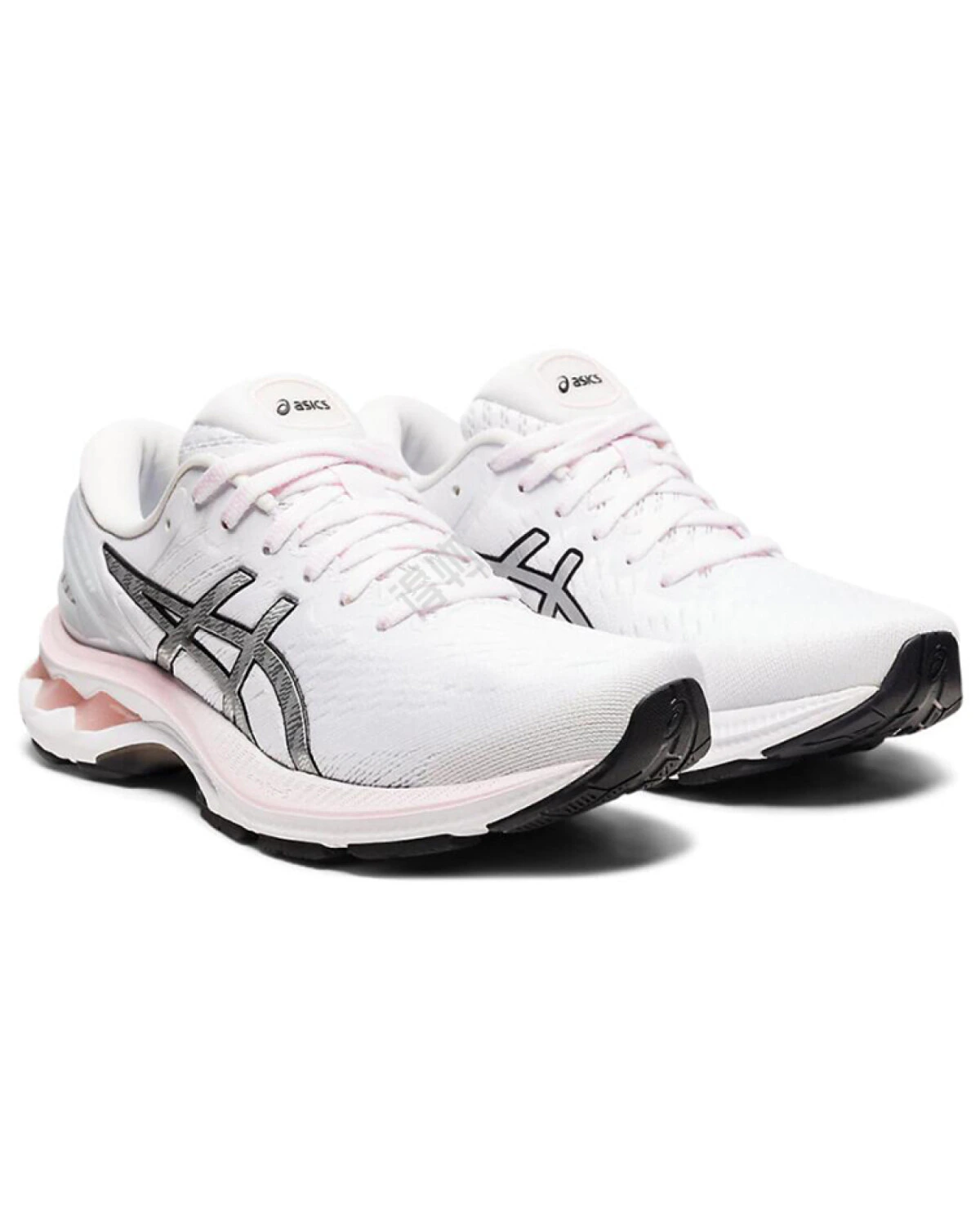 Asics Gel-Kayano 27 женские кроссовки для бега тканевые серебристые картинка