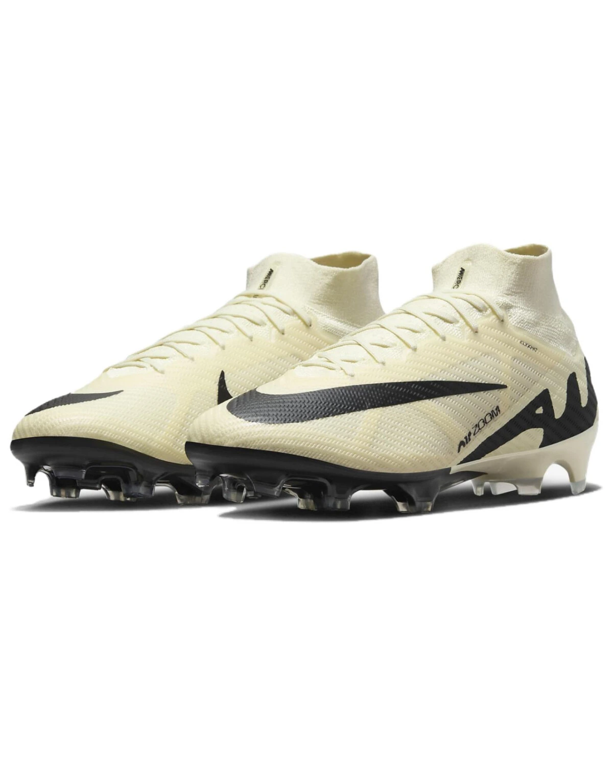 Nike Mercurial Superfly 9 мужские/женские футбольные бутсы желто-черные картинка