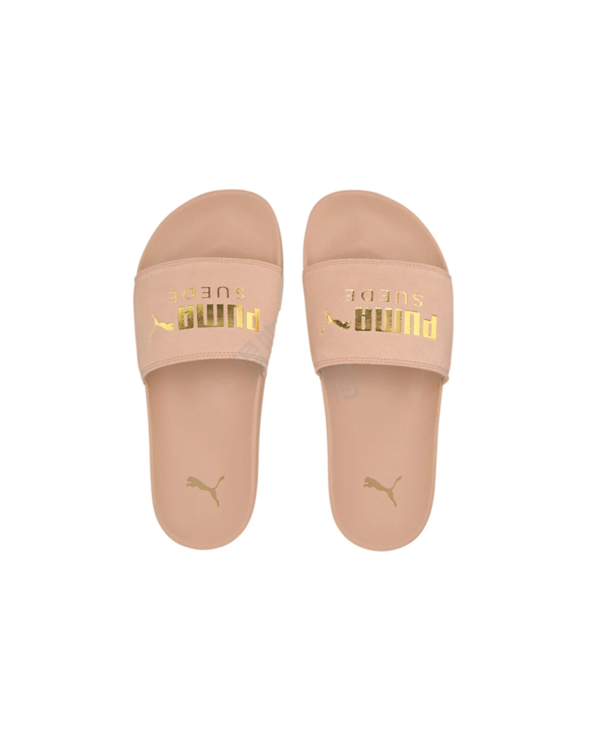 PUMA Leadcat FTR Suede Classic унисекс шлепанцы из замши розовые картинка