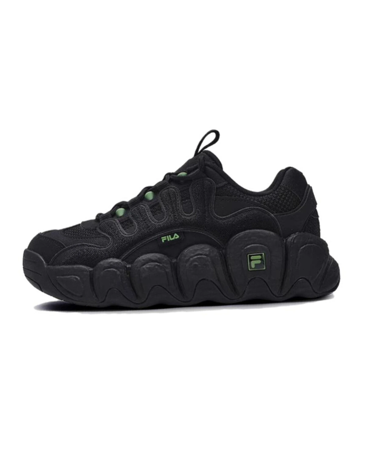 FILA Croissant мужские кроссовки черные комфортные повседневные картинка