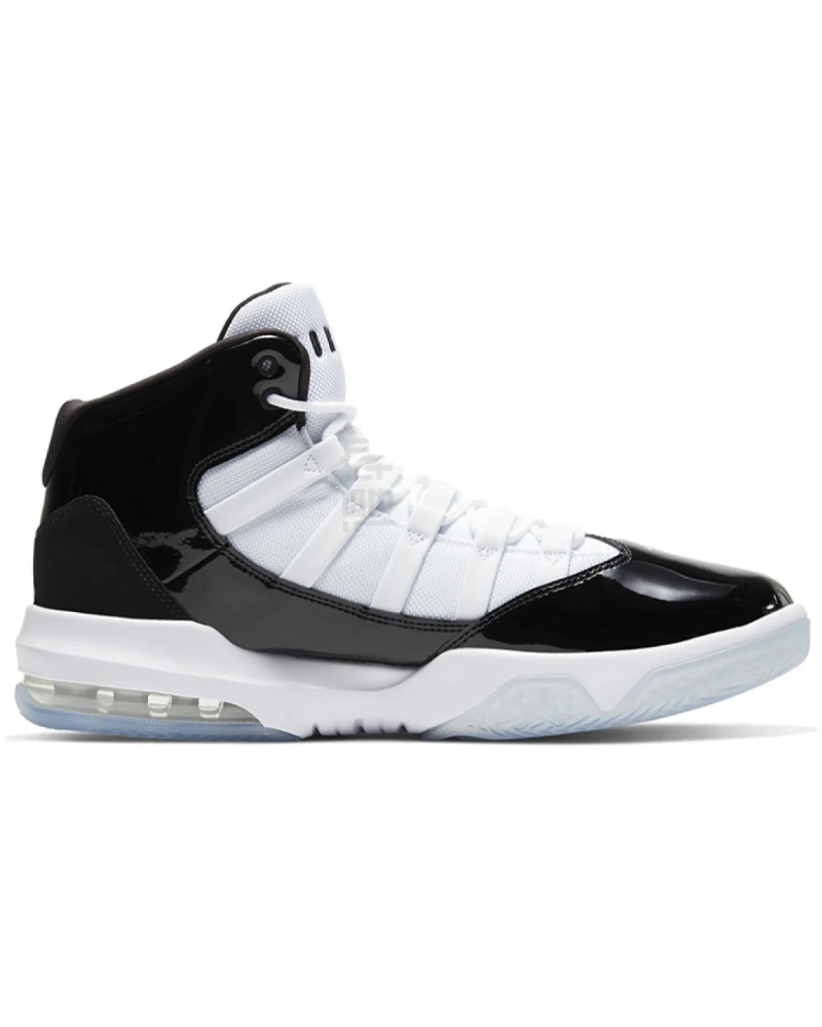 Jordan Max Aura 1 Concord унисекс кроссовки высокие черно-белые картинка