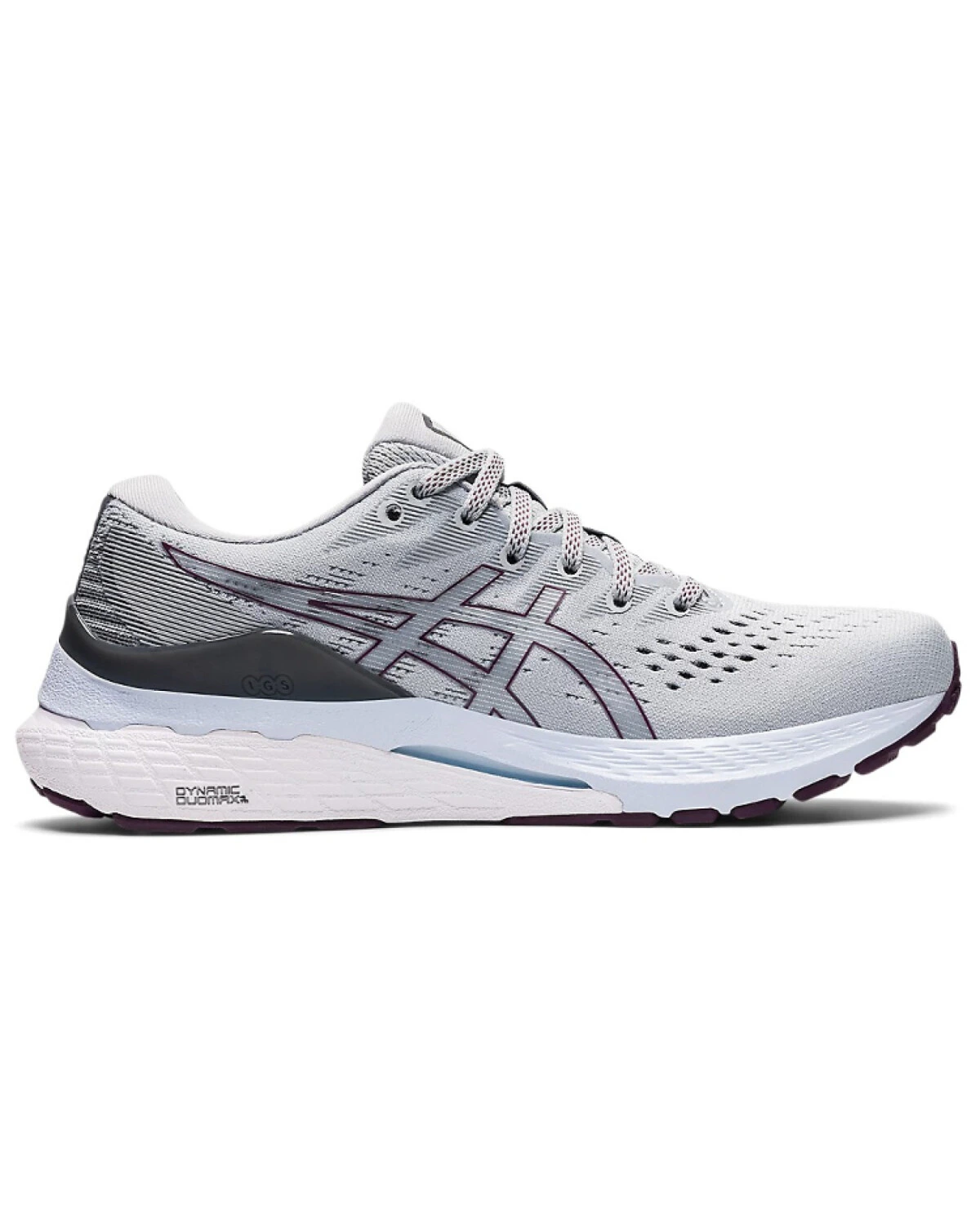 Asics Gel-Kayano 28 женские кроссовки для бега с амортизацией туманно-серые картинка