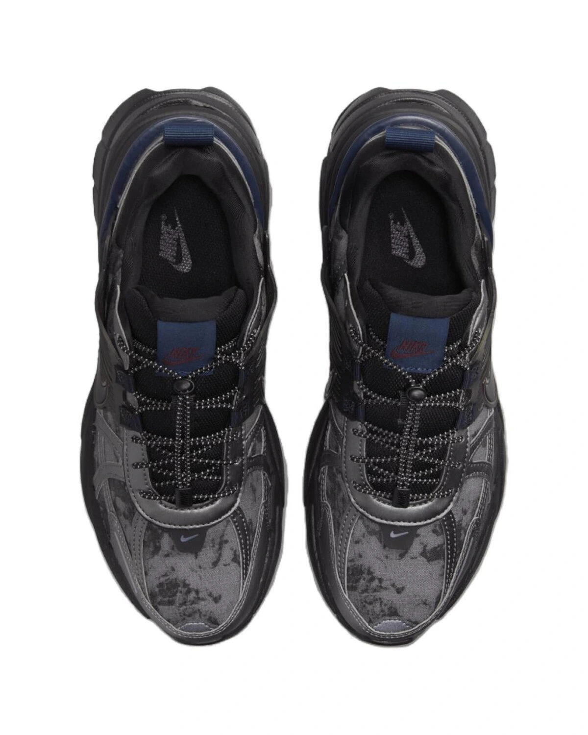 Nike V2K Run женские кроссовки мягкие черные для бега картинка