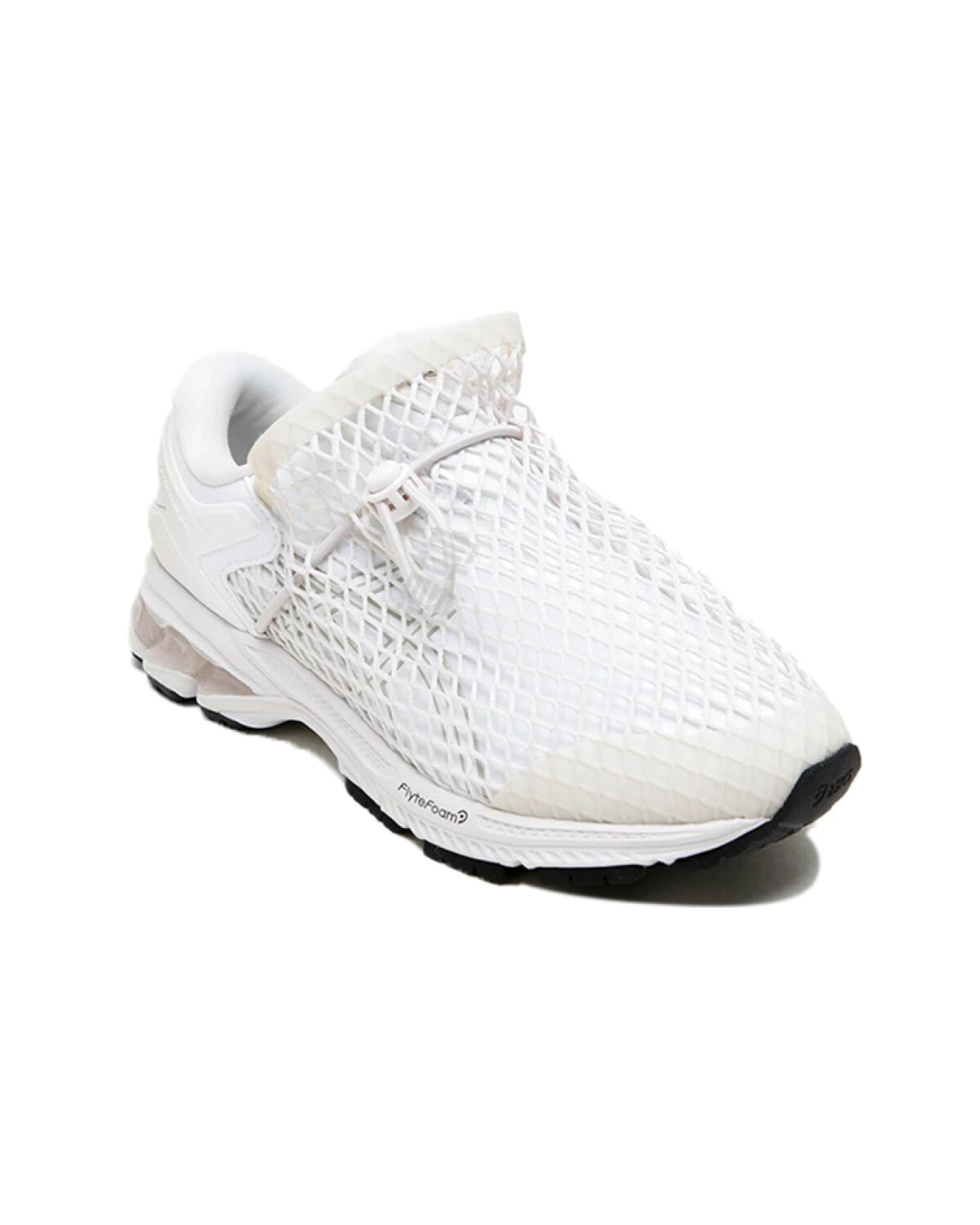 Asics Gel-Kayano 26 унисекс кроссовки белые из сетчатого материала картинка