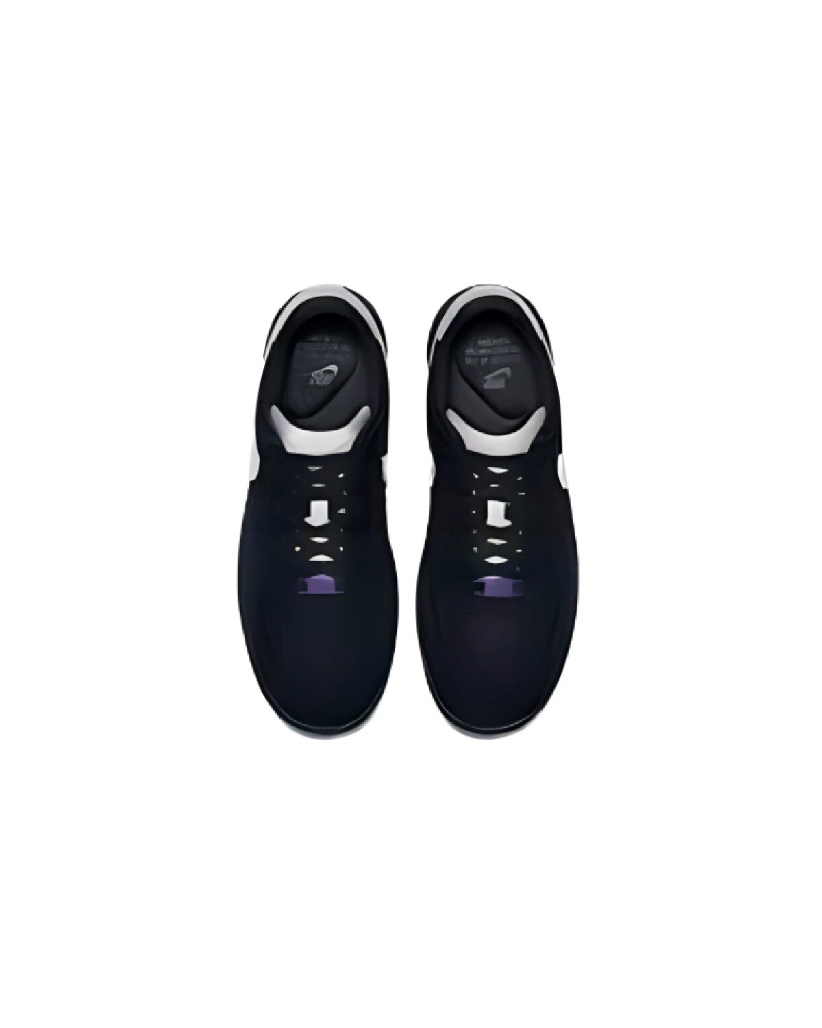 Nike Air Force 1 Flyknit мужские кроссовки черные с серебристыми вставками картинка