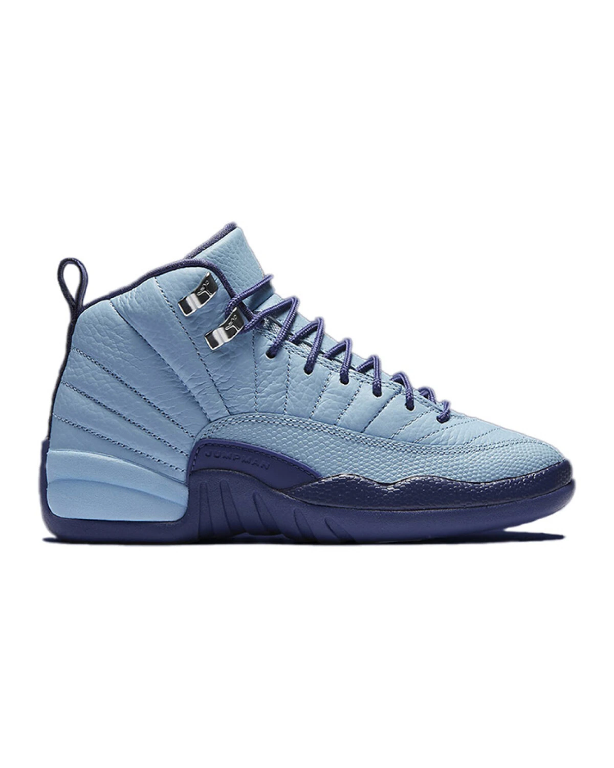Jordan Air Jordan 12 Retro GG "Hornets" детские баскетбольные кроссовки высокие сине-фиолетовые картинка