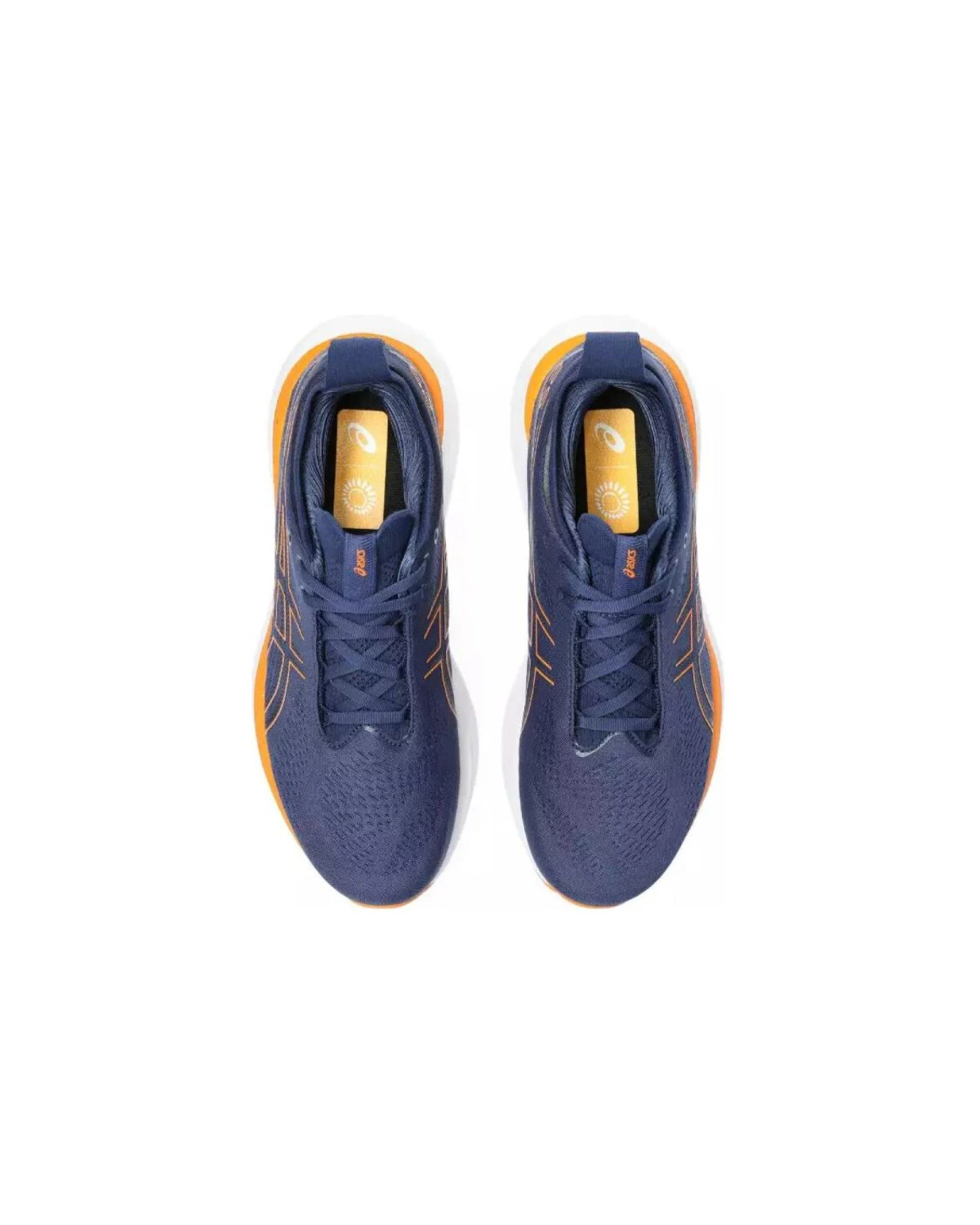 Asics GEL-Nimbus 25 мужские беговые кроссовки с амортизацией и воздухопроницаемостью синие картинка