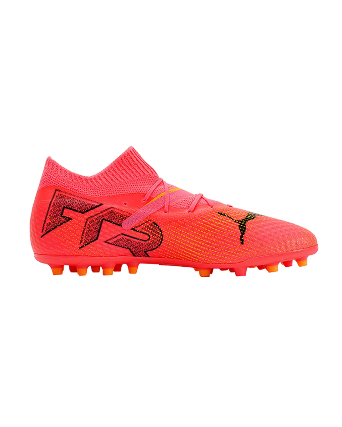 PUMA Future 7 Pro мужские спортивные кроссовки для футбола красные с шипами картинка
