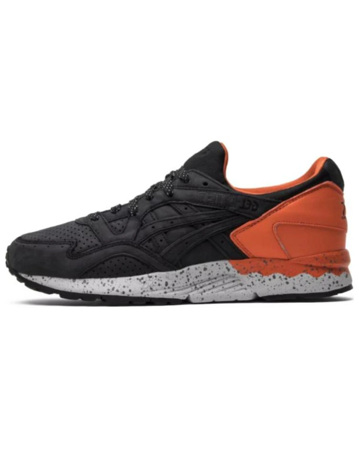 Asics Gel-Lyte 5 Undftd унисекс кроссовки черно-оранжевые картинка