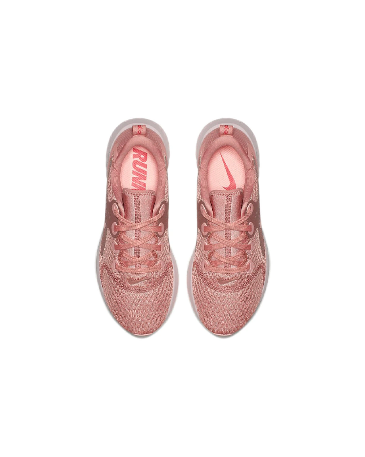 Nike Legend React 1 женские текстильные кроссовки с амортизацией розовые картинка