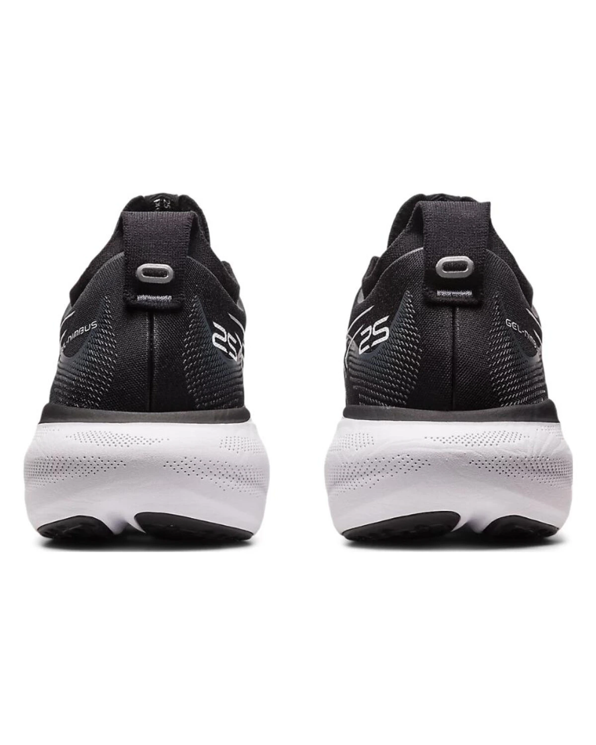 Asics GEL-Nimbus 25 женские кроссовки для бега черно-белые картинка