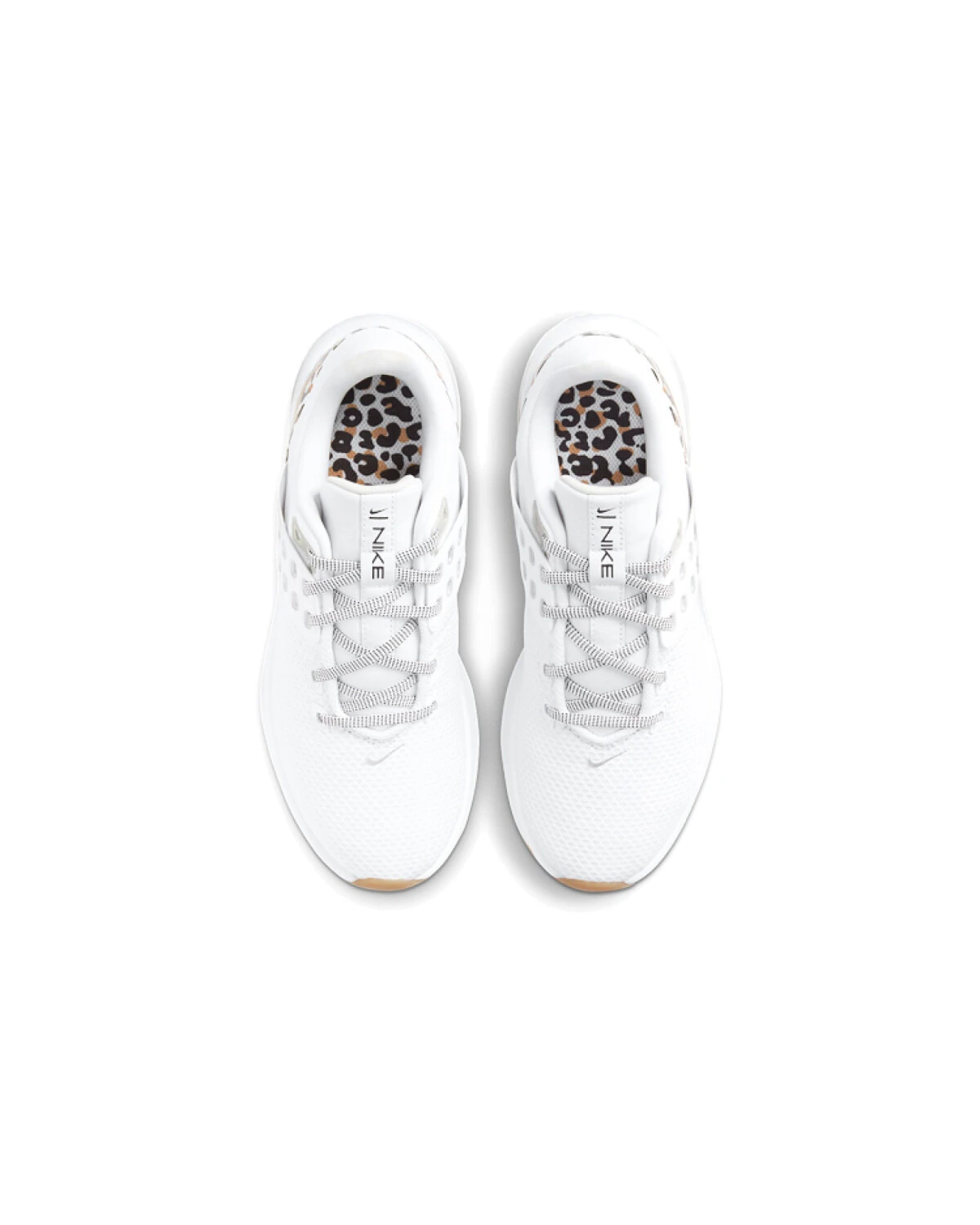 Nike Air Max Bella женские кроссовки белые с леопардовым принтом картинка