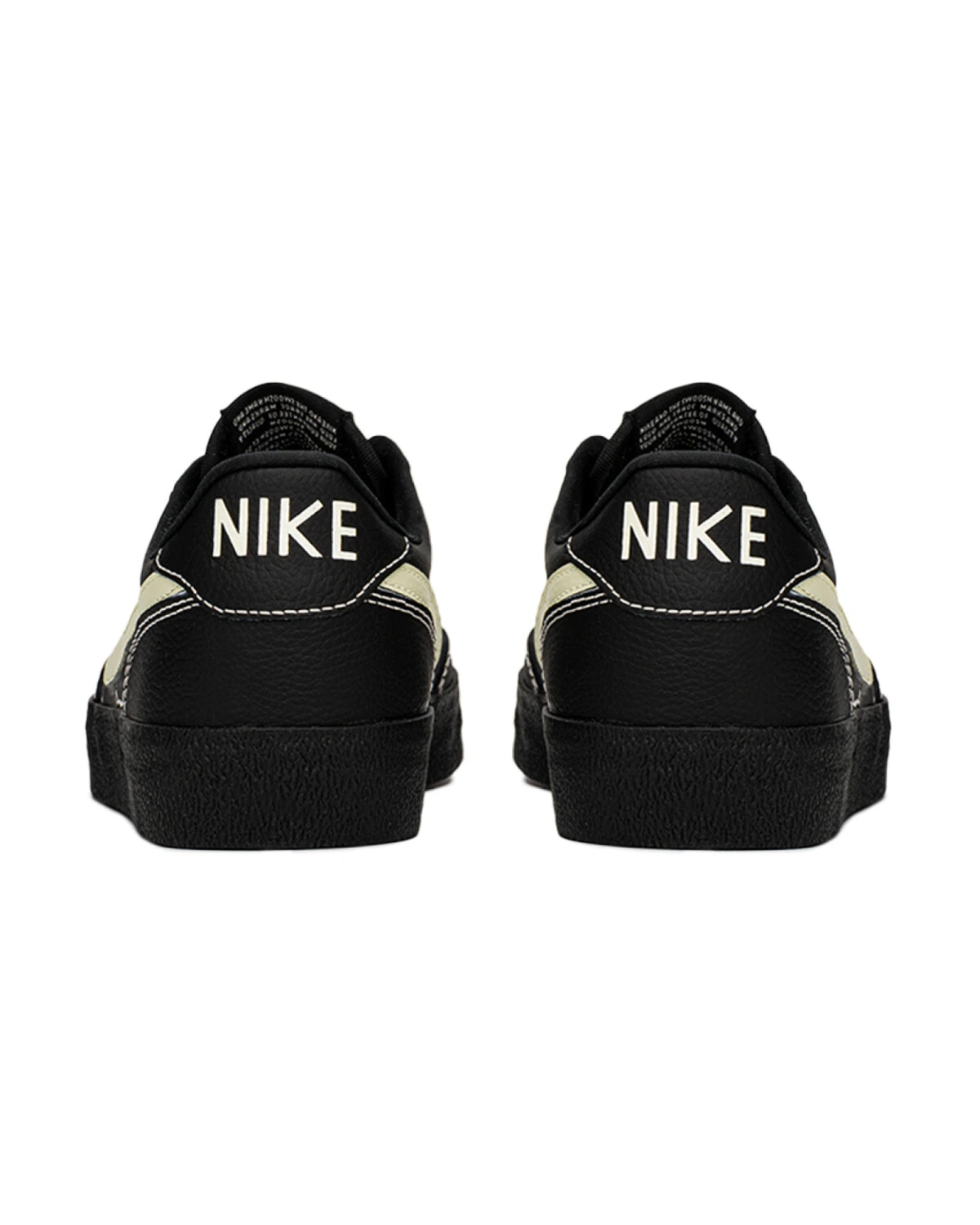 Nike Killshot FZBB унисекс кеды черно-бежевые противоскользящие картинка