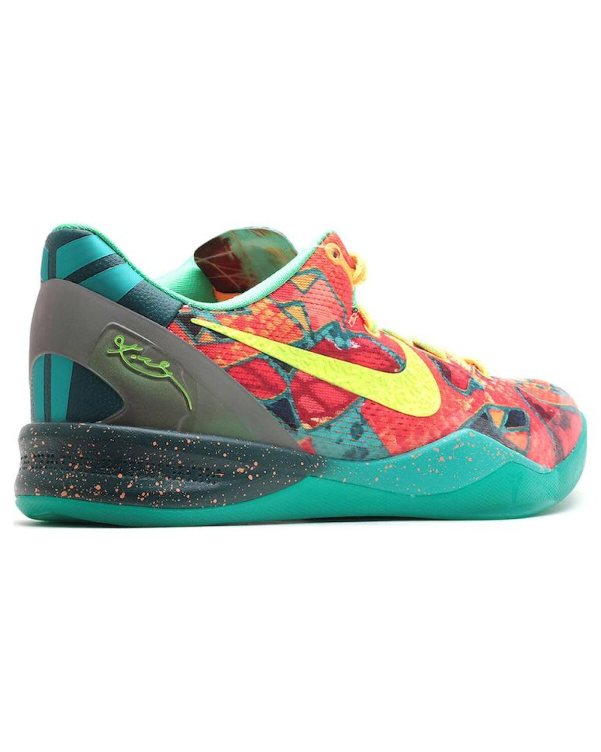 Nike Kobe 8 What The Kobe (WTK) мужские баскетбольные кроссовки оранжево-синие картинка