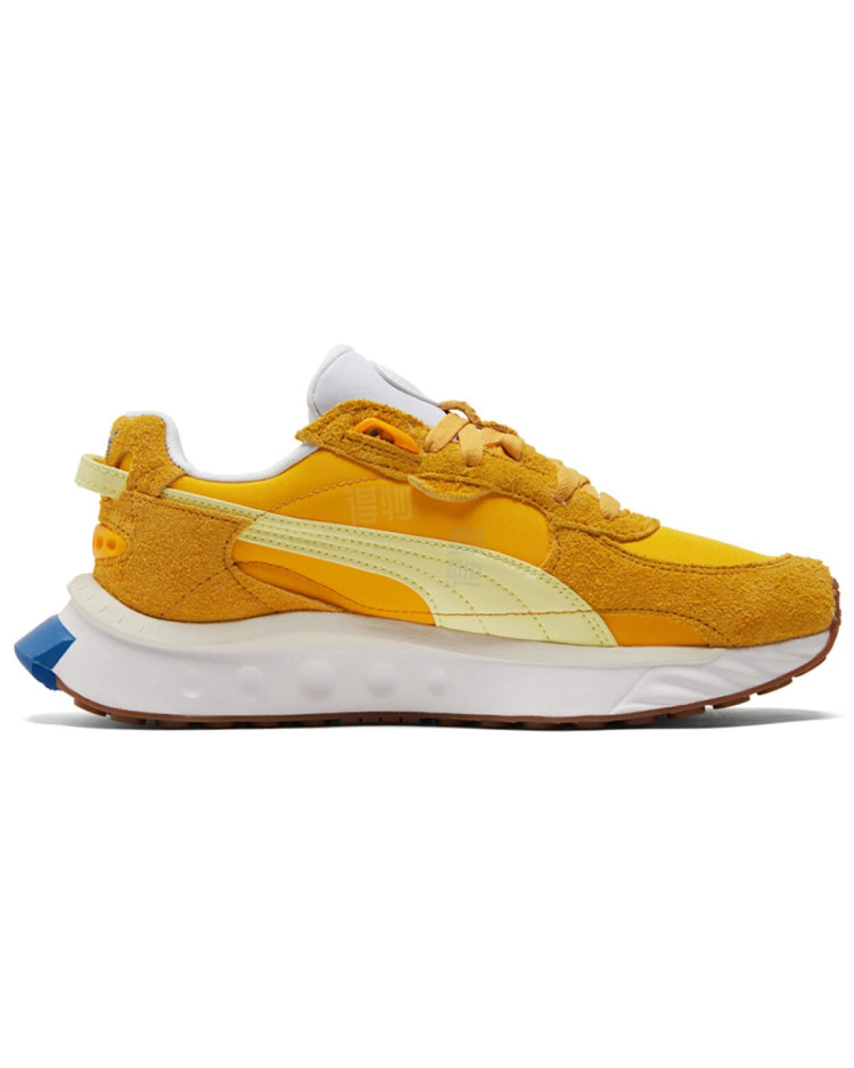 PUMA Wild Rider Rollin Vintage мужские и женские кроссовки износостойкие легкие желтые картинка