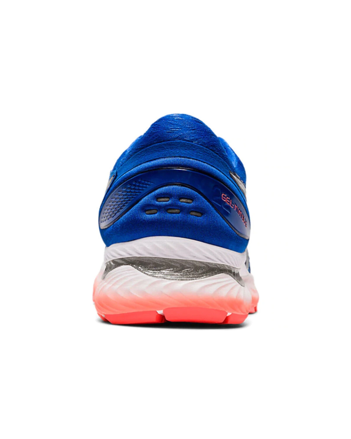 Asics GEL-Nimbus 22 мужские кроссовки с амортизацией и воздухопроницаемостью серебристо-голубо-розовые картинка