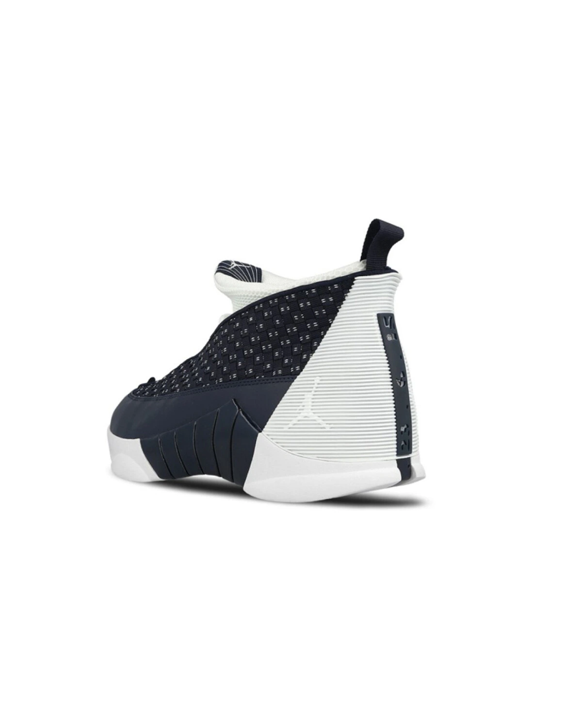 Jordan Air Jordan 15 Retro мужские спортивные кроссовки кожаные сине-белые картинка