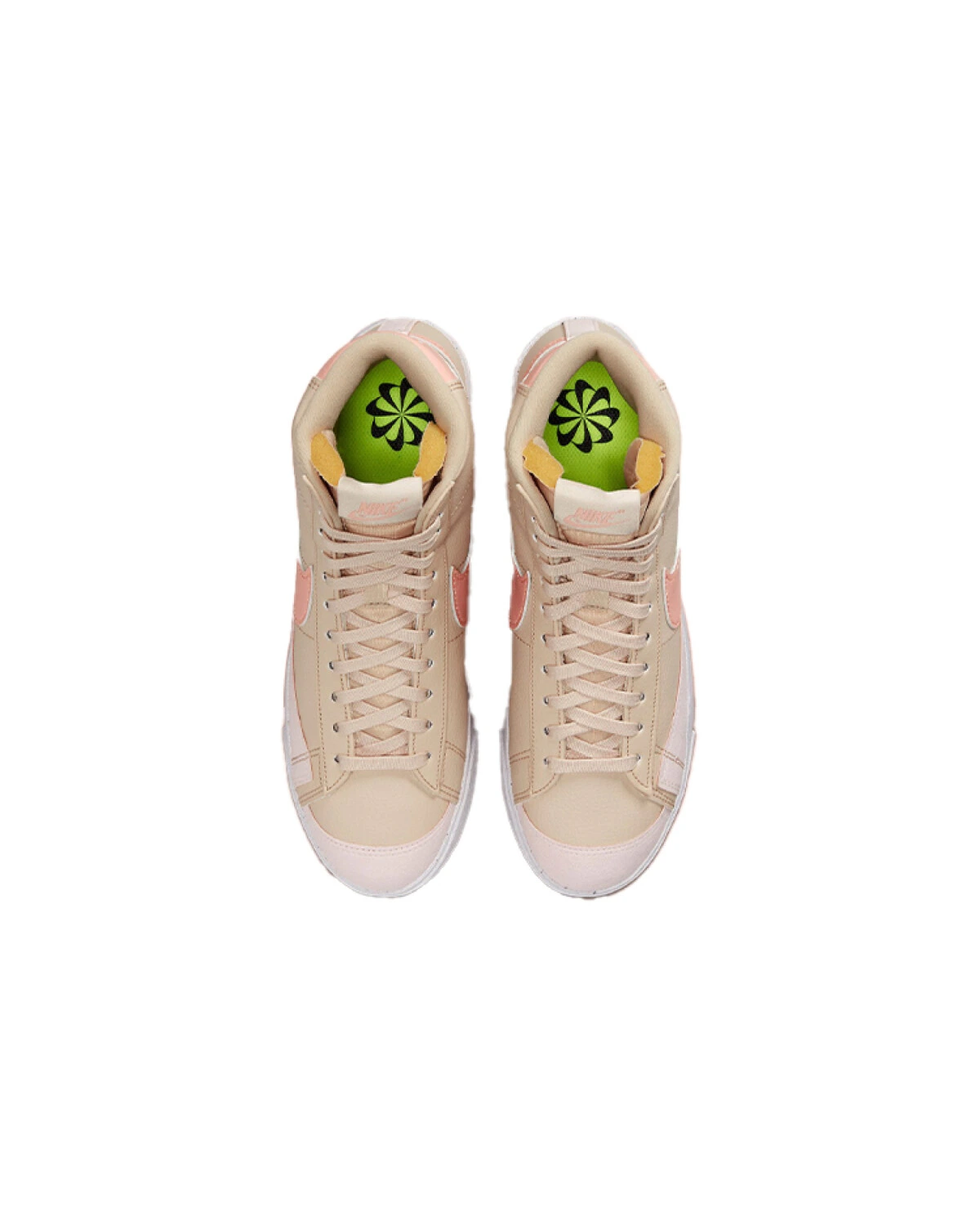 Nike Blazer Next Nature мужские кроссовки средние бежевые из переработанных материалов картинка