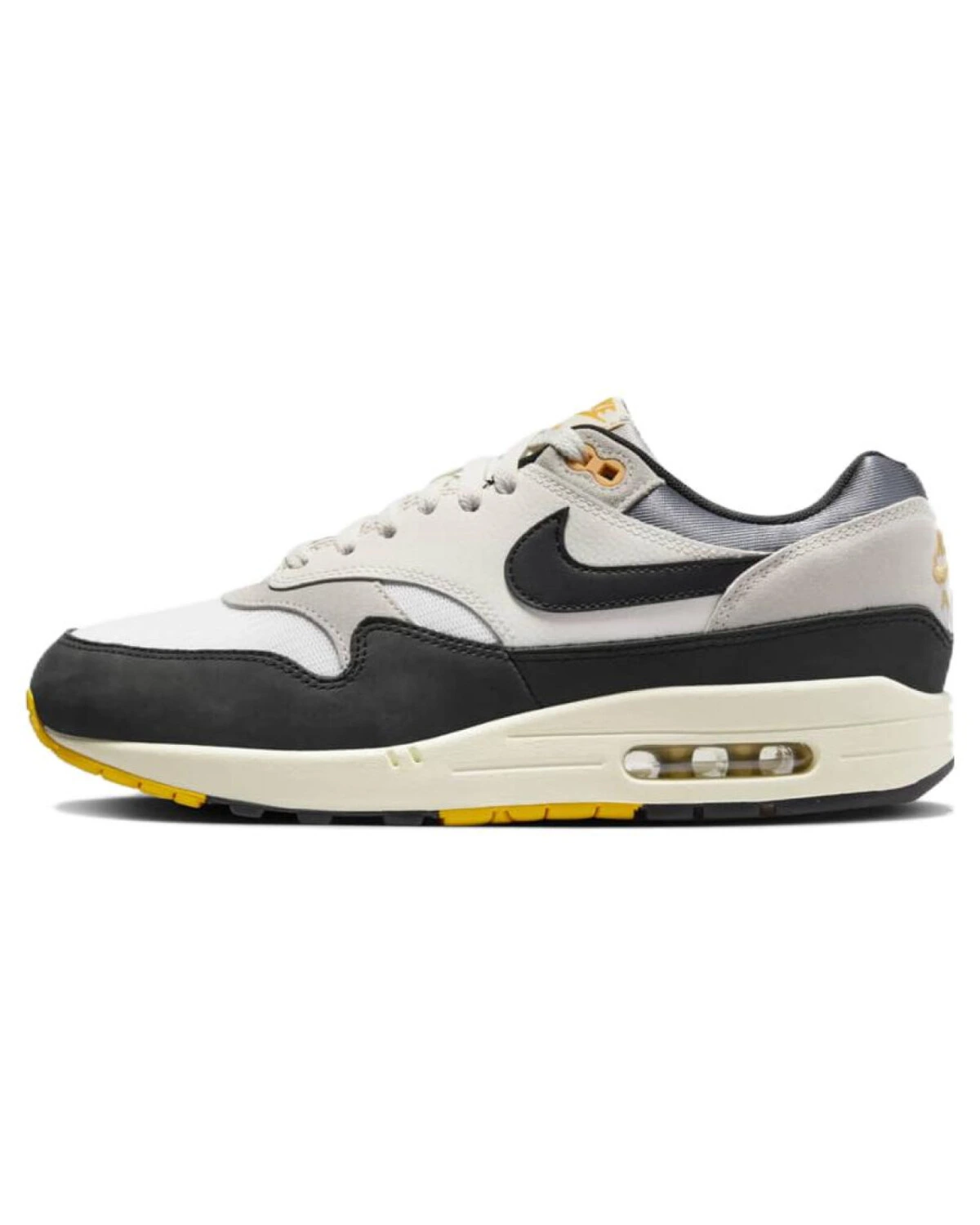 Nike Air Max 1 унисекс кроссовки повседневные бело-черные FN7487-133 купить с доставкой по России | wemart.ru
