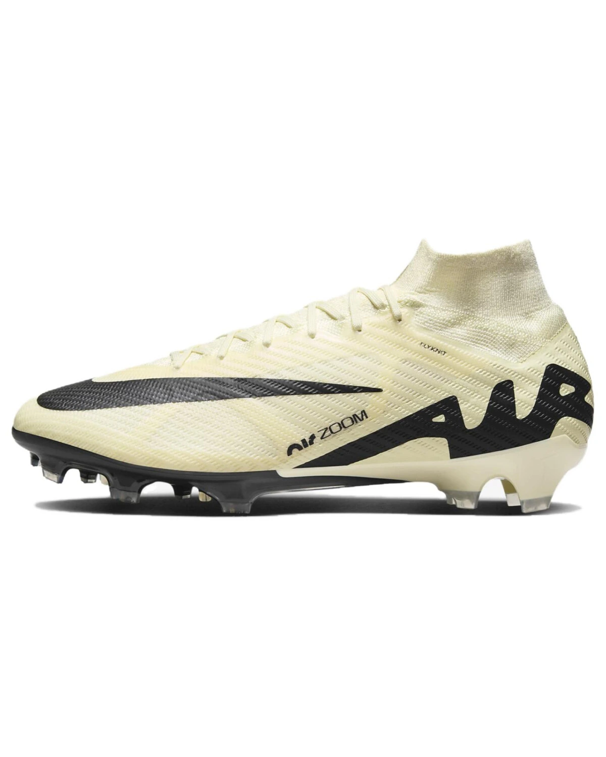 Nike Mercurial Superfly 9 мужские/женские футбольные бутсы желто-черные картинка