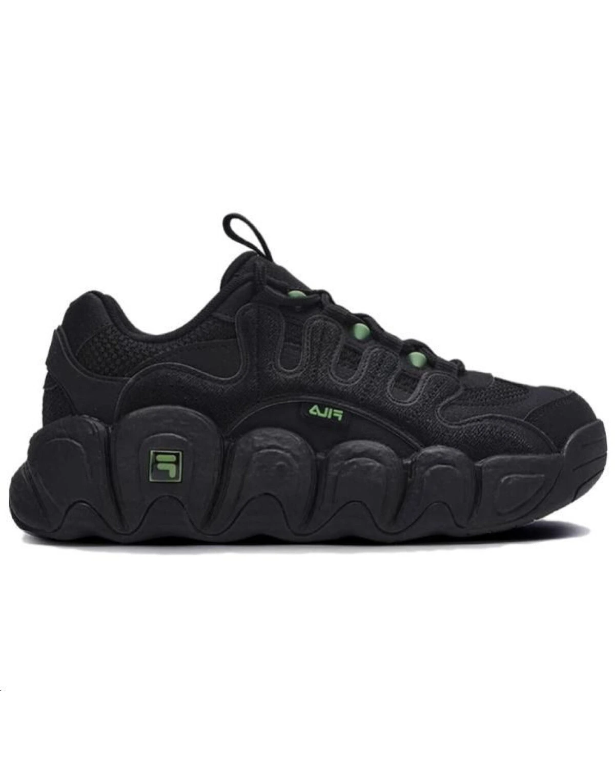 FILA Croissant мужские кроссовки черные комфортные повседневные картинка
