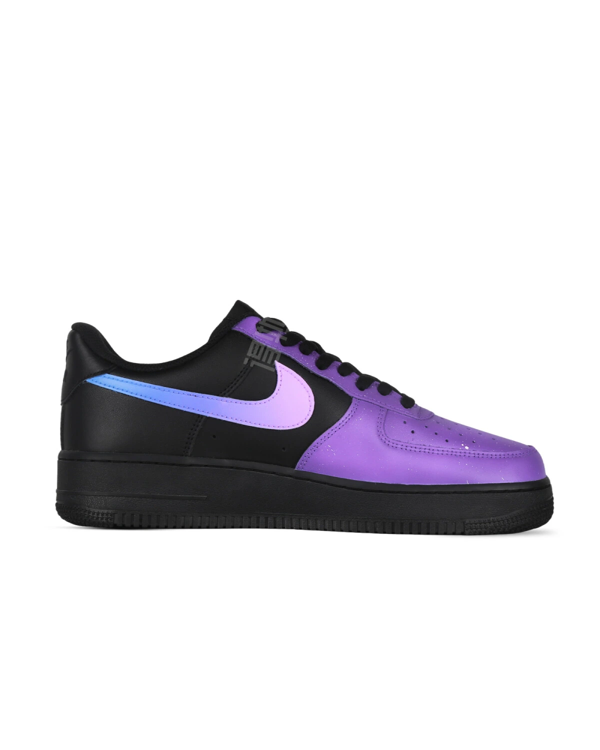 Nike Air Force 1 Galaxy Fall Black Warrior Унисекс кроссовки с амортизацией и перфорацией картинка
