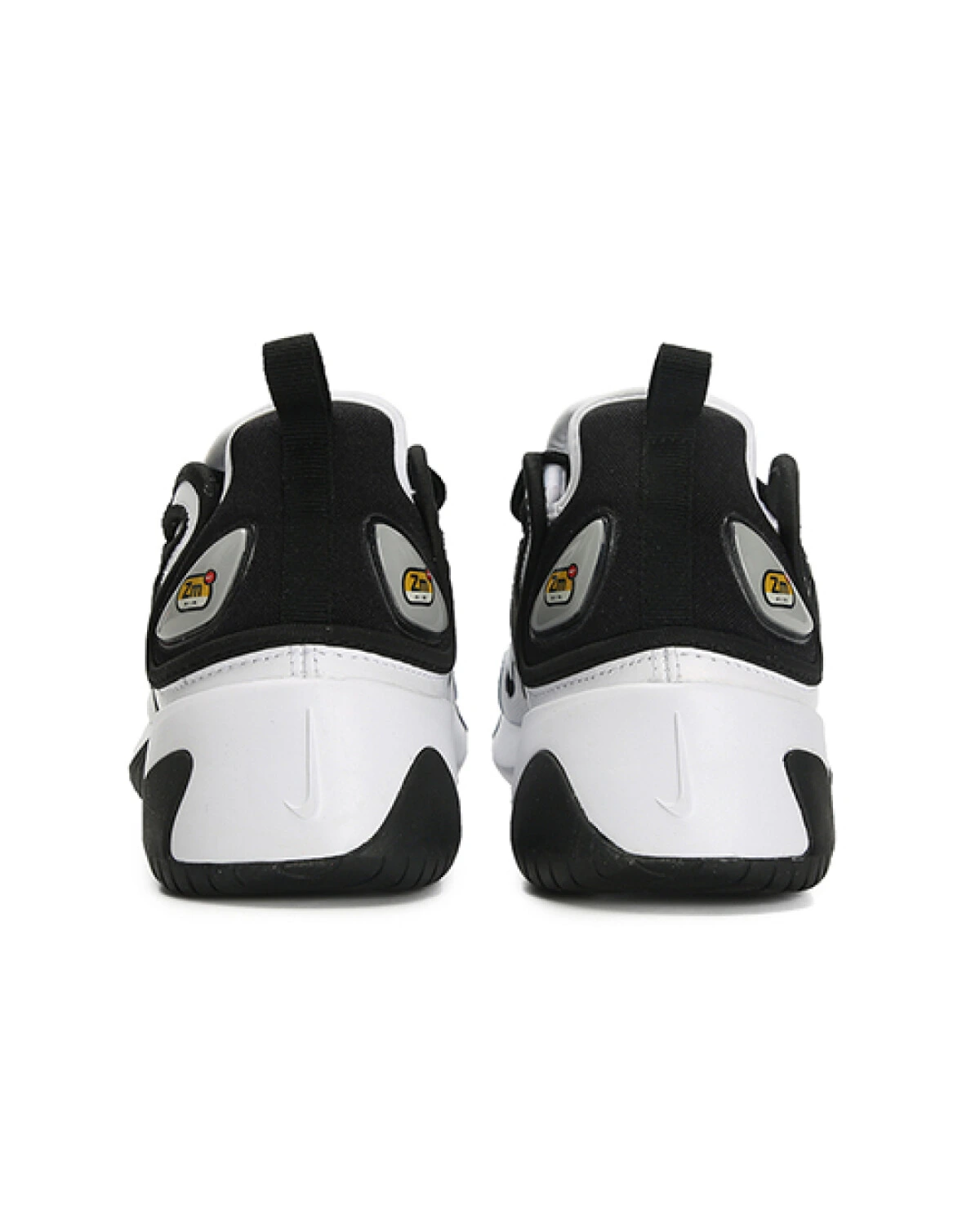 Nike Zoom 2K MID женские кроссовки бело-черные с воздушной подушкой картинка