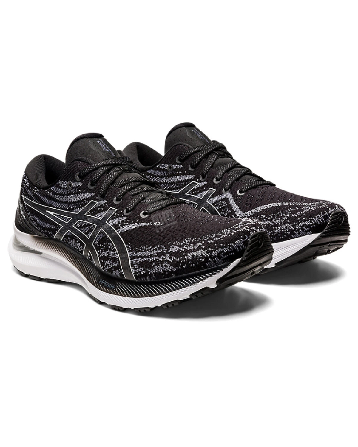 Asics GEL-KAYANO 29 мужские кроссовки для марафона черно-белые с амортизацией картинка