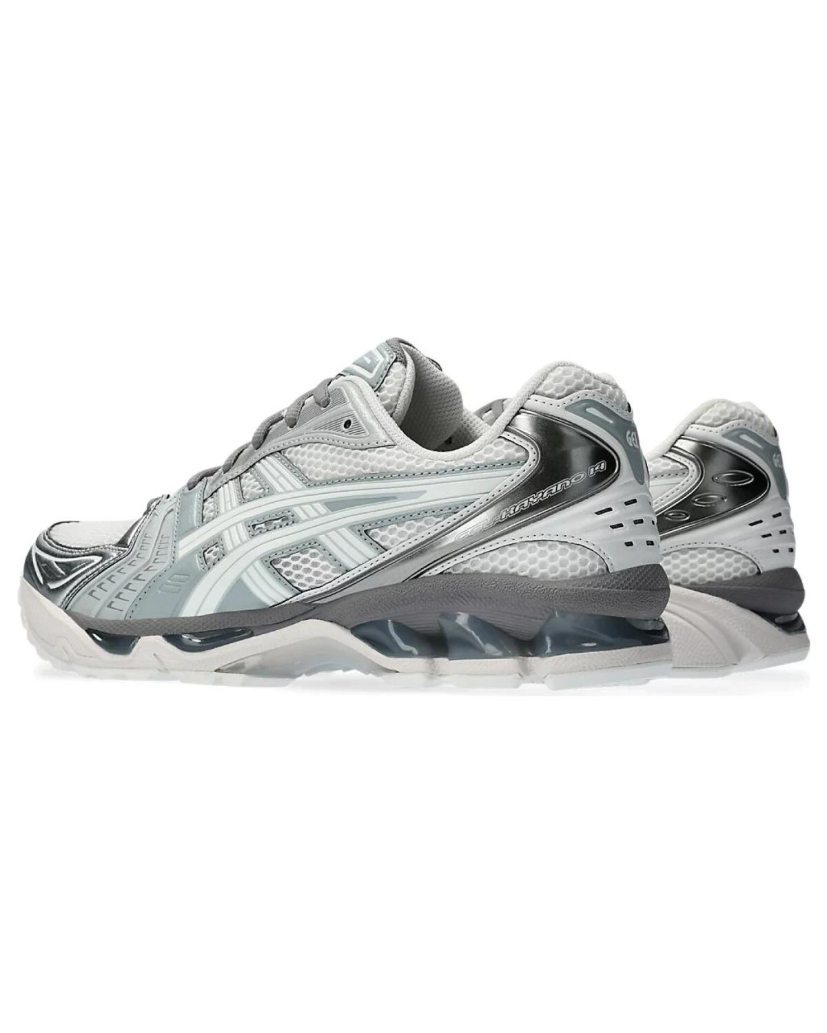 Asics Gel-Kayano 14 женские кроссовки с амортизацией из сетчатого материала серые картинка