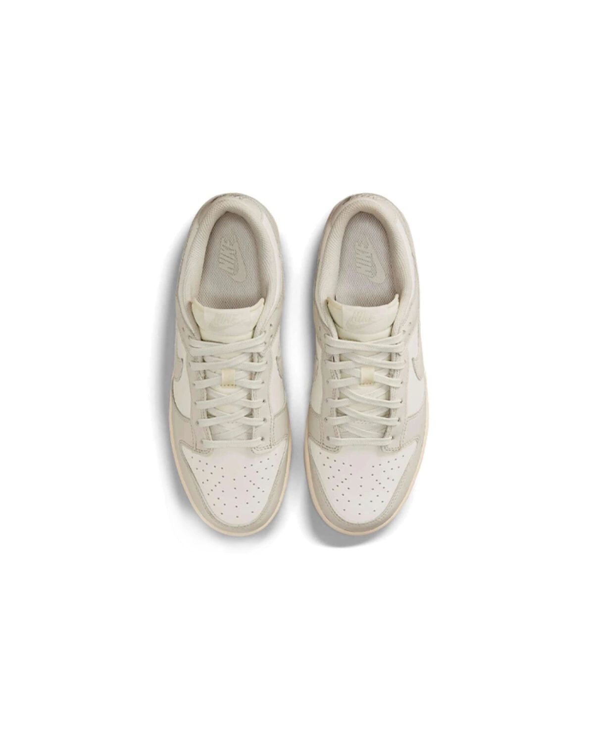 Nike Dunk Low женские кроссовки бежевые легкие и износостойкие картинка