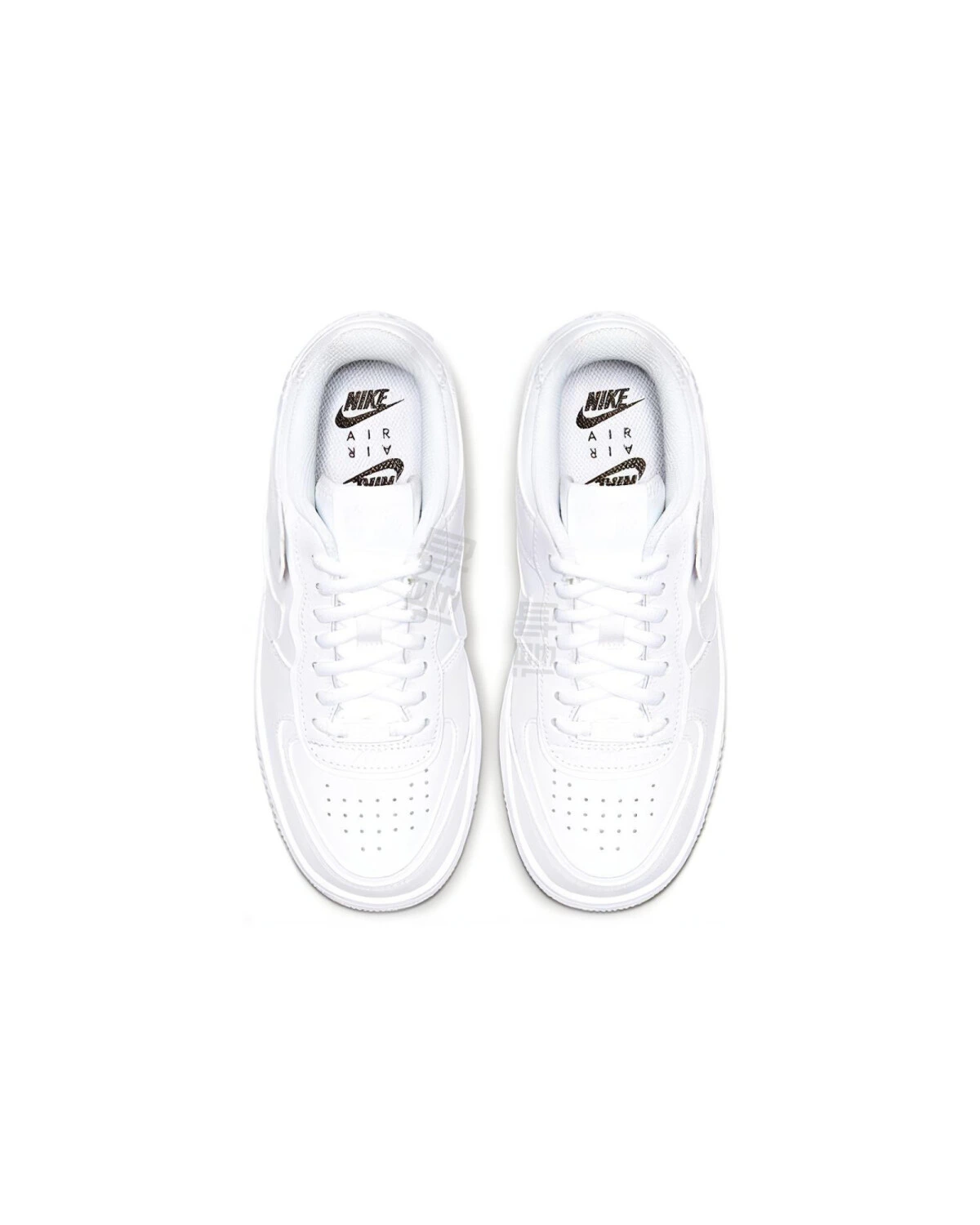 Nike Air Force 1 low Shadow женские кроссовки противоскользящие белые картинка