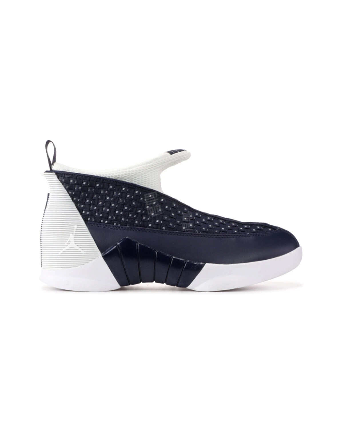 Jordan Air Jordan 15 Retro мужские спортивные кроссовки кожаные сине-белые картинка