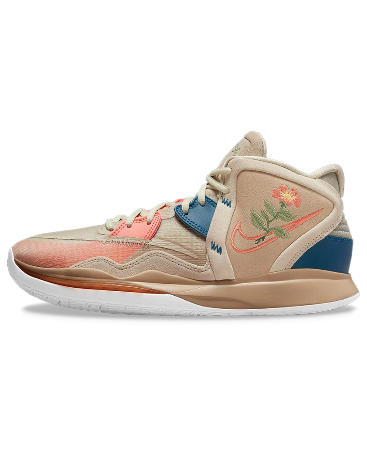 Nike Kyrie Infinity мужские и женские баскетбольные кроссовки из текстиля бежевого цвета картинка