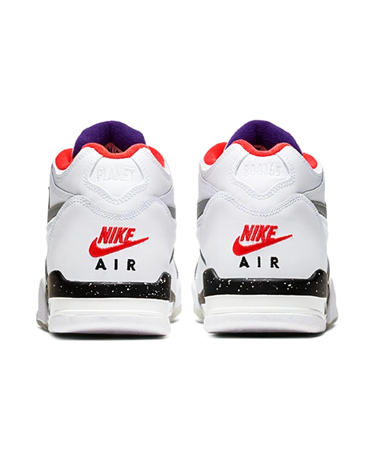 Nike Air Flight 89 мужские спортивные кроссовки белые с кожаным верхом картинка