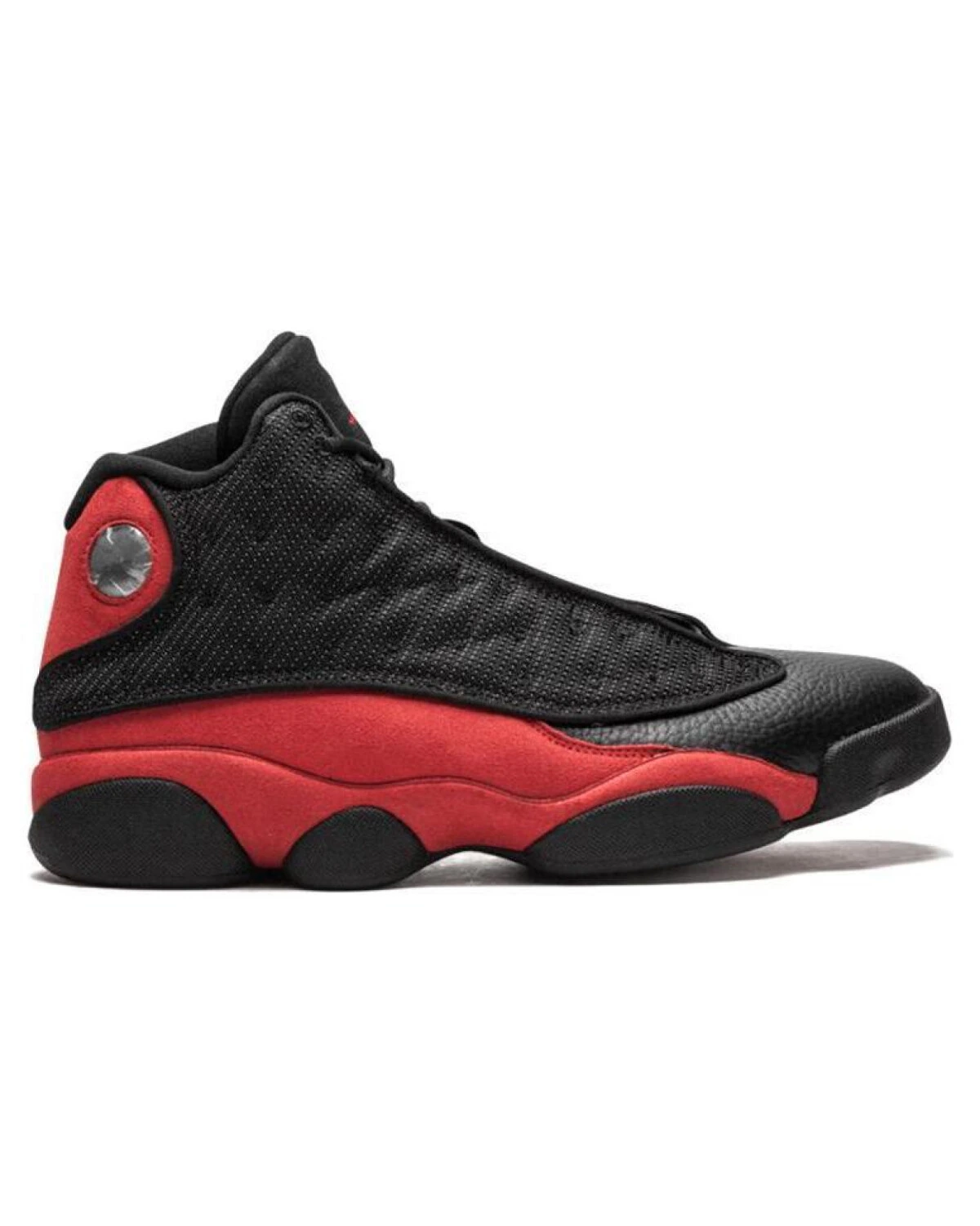 Jordan Air Jordan 13 Retro Bred (2017) унисекс кроссовки черно-красные картинка