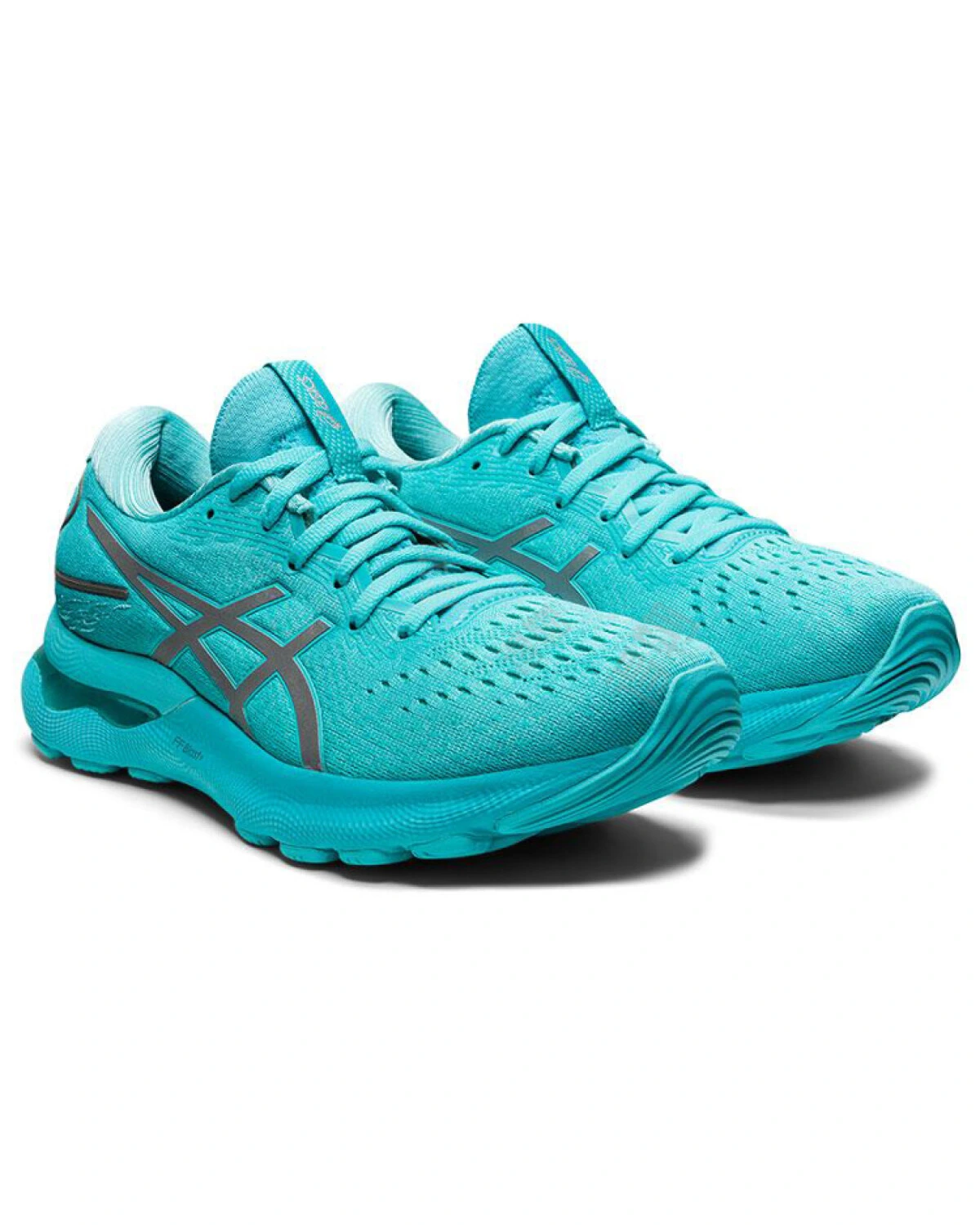 Asics GEL-Nimbus 24 Lite-Show женские спортивные кроссовки для бега голубые картинка