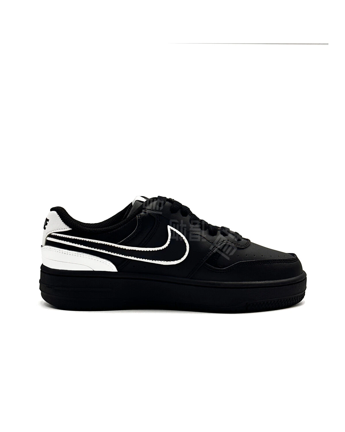 Nike Gamma Force мужские и женские кеды черные универсальные картинка