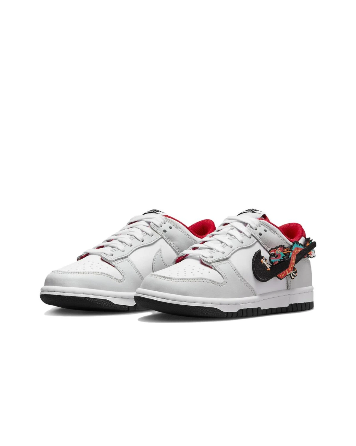 Nike Dunk детские кроссовки серые картинка