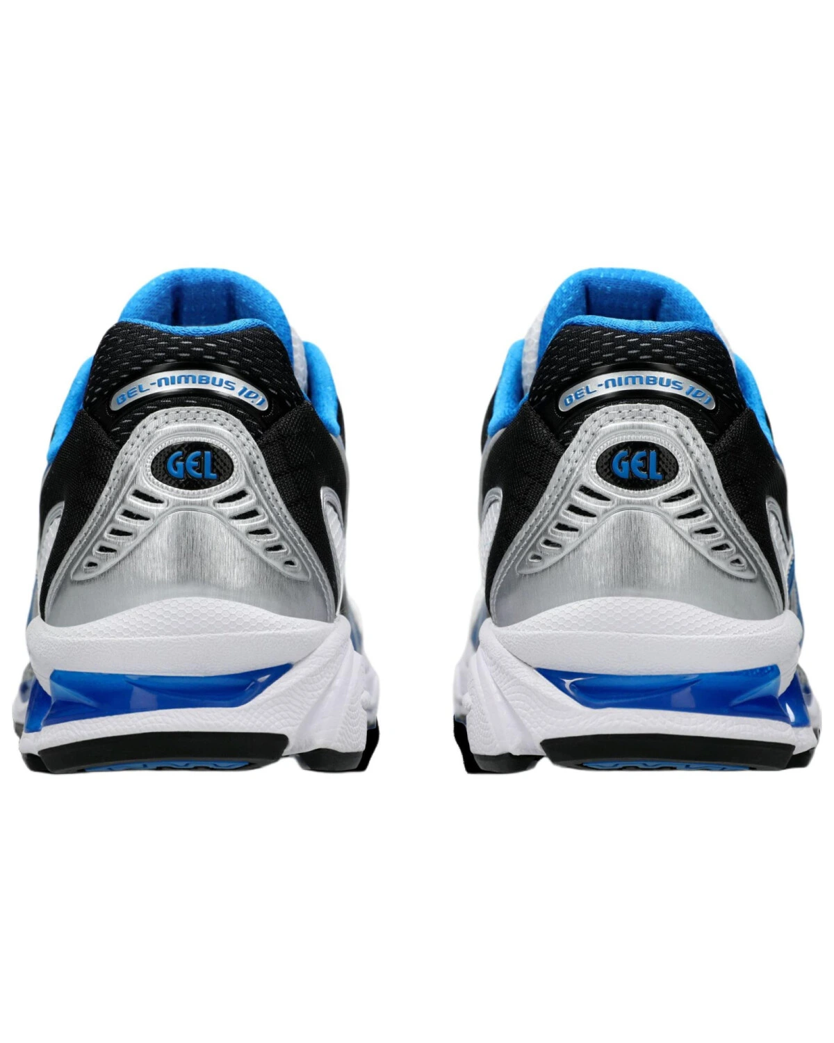 Asics GEL-Nimbus 10.1 унисекс кроссовки для бега бело-голубые картинка