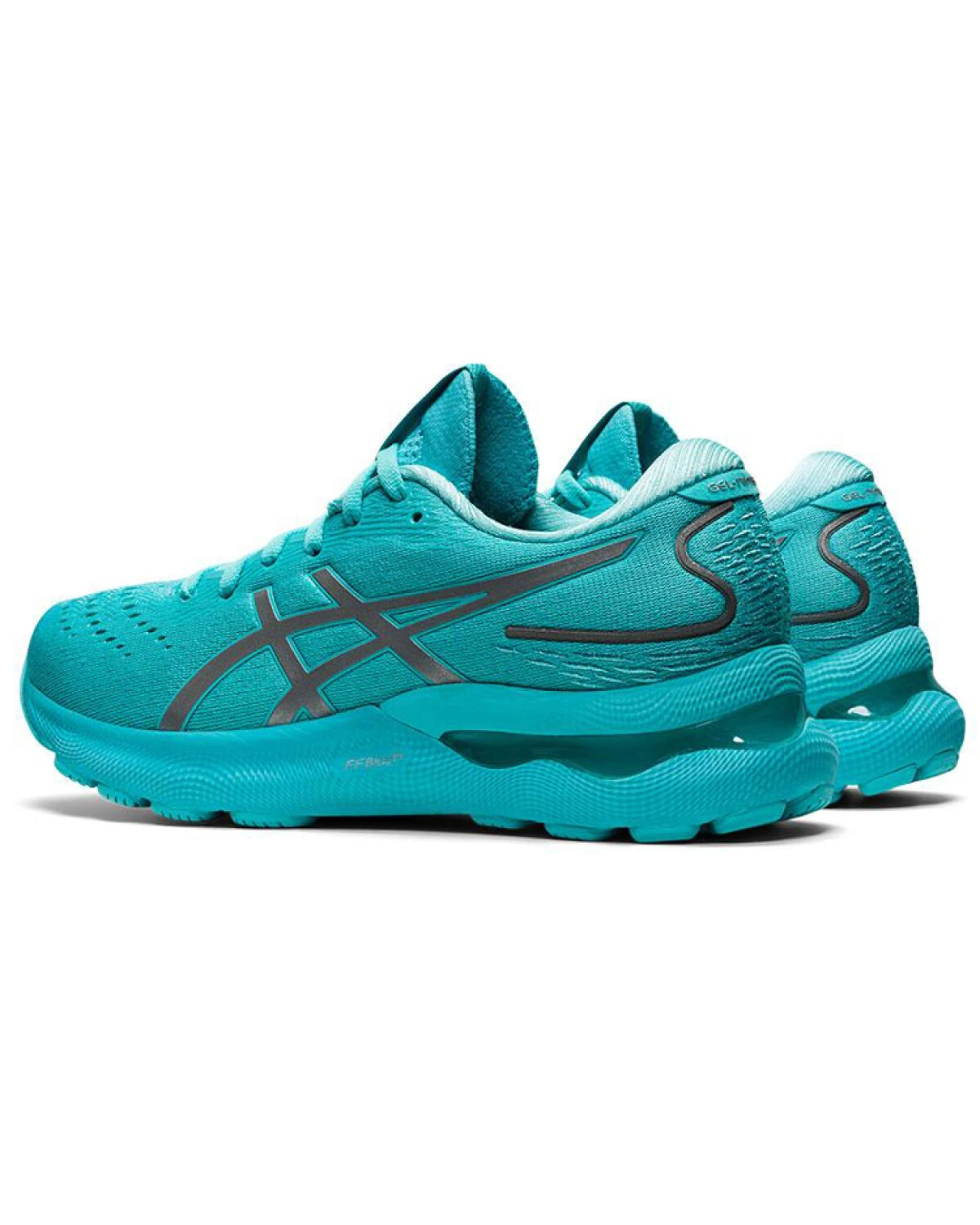 Asics GEL-Nimbus 24 Lite-Show женские спортивные кроссовки для бега голубые картинка