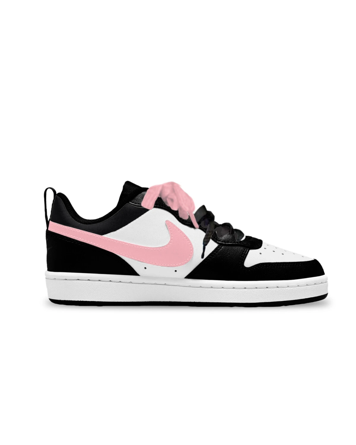Nike Court Borough детские кеды розовые с амортизацией и легкостью картинка