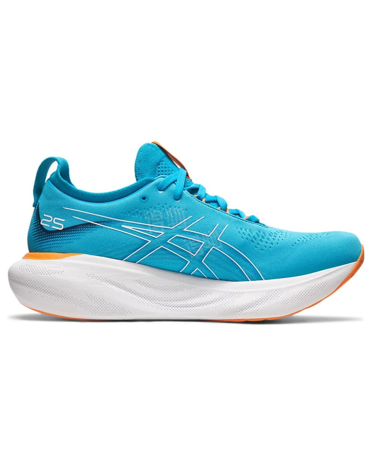 Asics GEL-Nimbus 25 мужские кроссовки для марафона с резиновой подошвой и дышащим верхом картинка