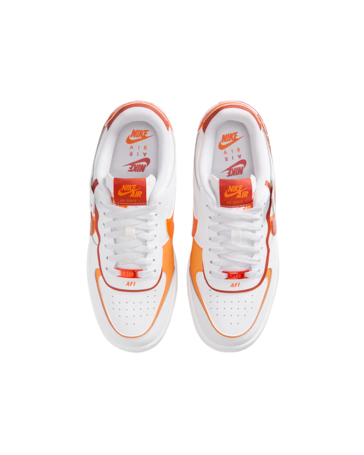 Nike Air Force 1 женские кроссовки классические белые картинка