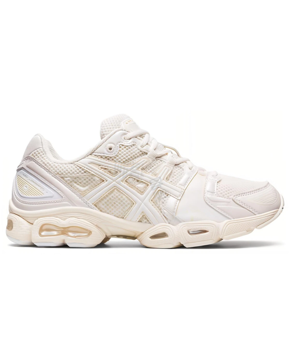 Asics GEL-Nimbus 9 мужские и женские кроссовки белые сетчатые повседневные картинка