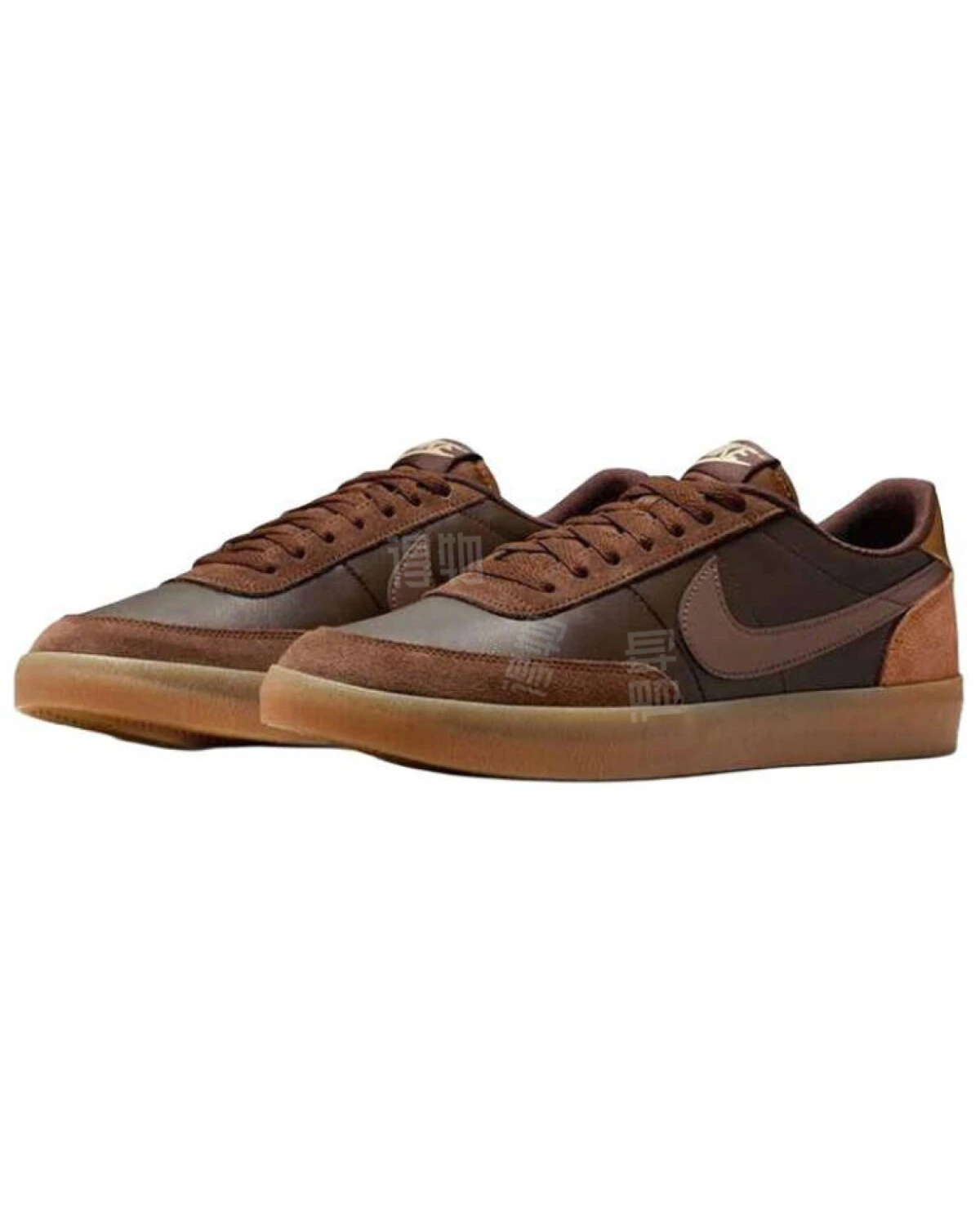 Nike Killshot 2 мужские кроссовки кожаные коричневые  повседневные картинка