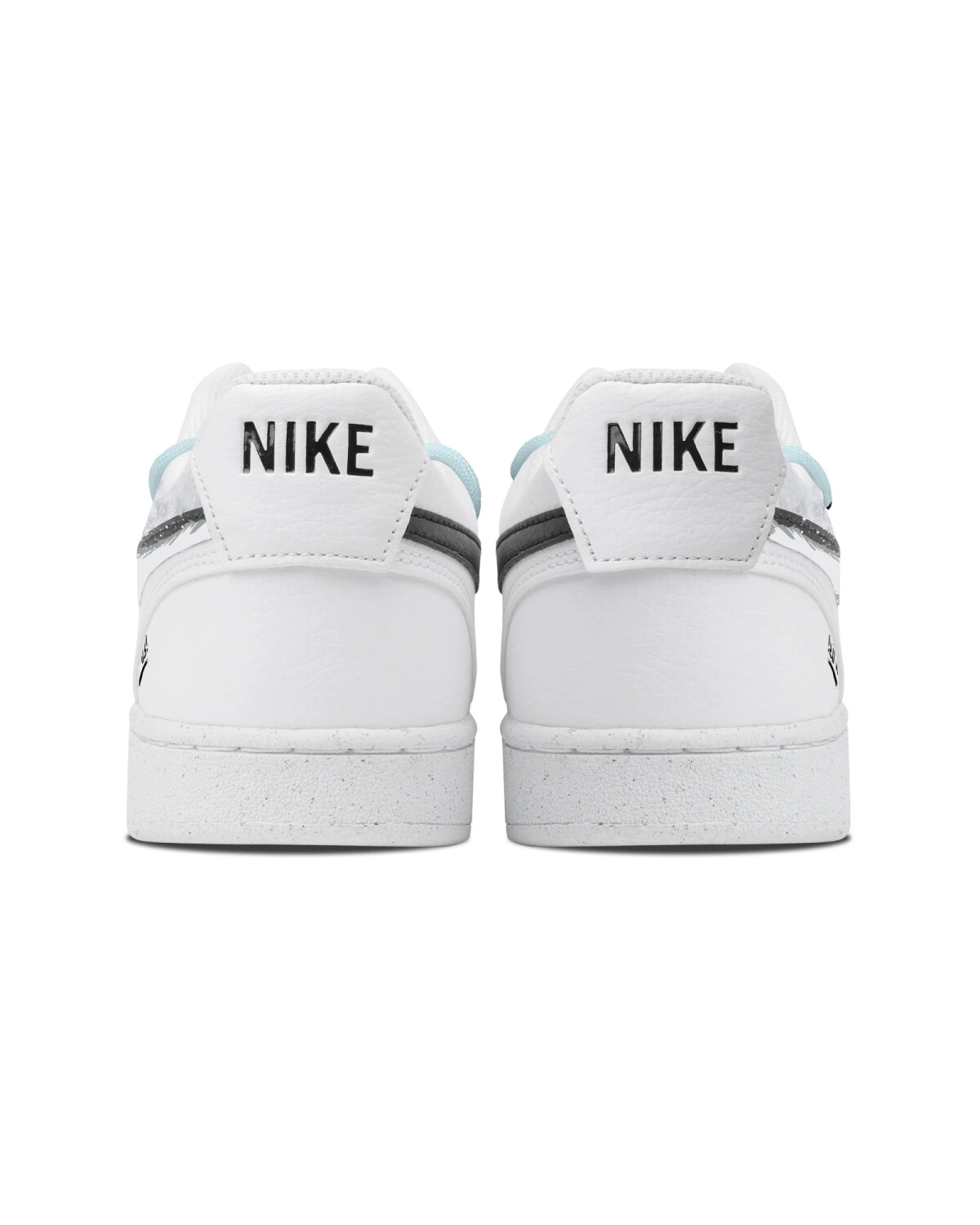 Nike Court Vision 1 Team773 Мужские кеды белые с узором картинка