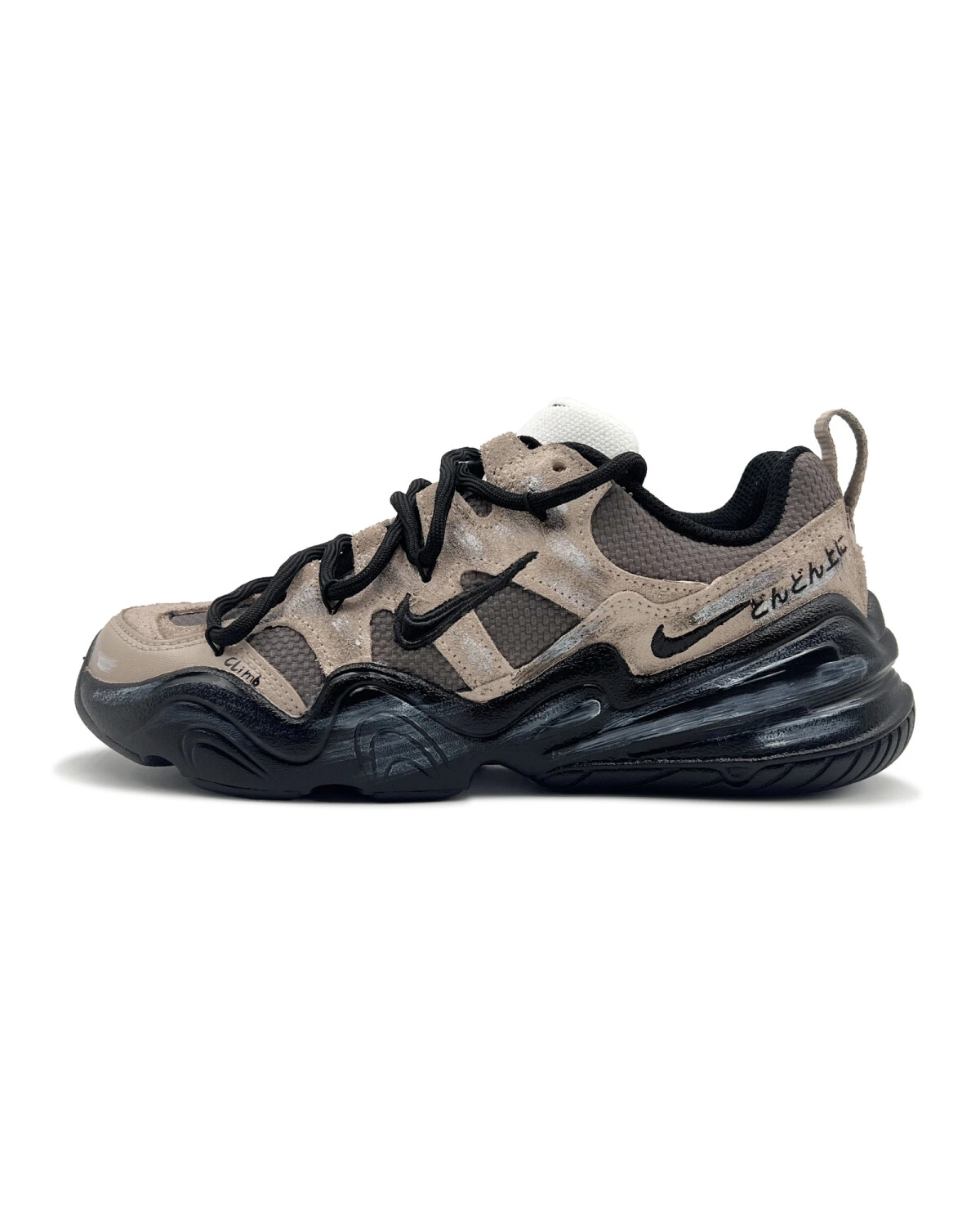 Nike Tech Hera Unisex коричневые повседневные кроссовки картинка