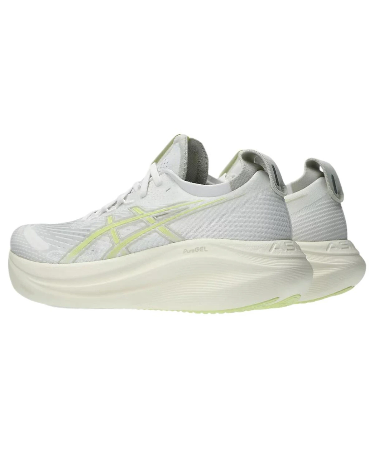 Asics GEL-NIMBUS 27 мужские кроссовки для тренировок белые дышащие картинка